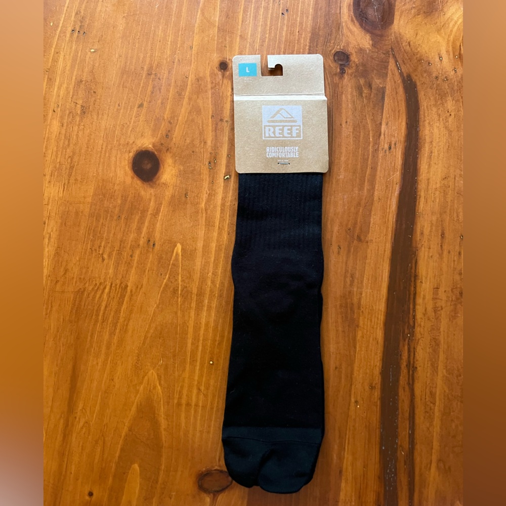 NWT Reef Reef Salty Socks Sz L